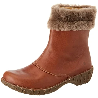 Image of El Naturalista Women&#039;s N5412 Yggdrasil Boots, Wood, 4.5 UK