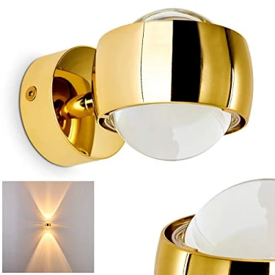 Image of Effect Wall lamp Sapri Spherical Light with Effects spot Made of Metal and Lenses Glass Great Without Bulbs