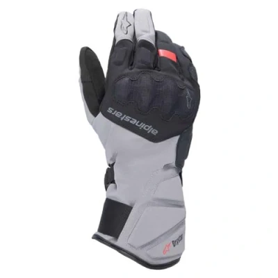 Image of Alpinestars Tourer W 7 V2 Drystar Men&#039;s Street Motorcycle Gloves Black/Dark Grey/Small
