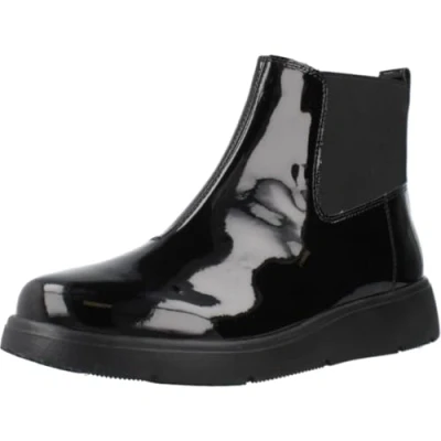 Image of Geox Women&#039;s D Arlara Ankle Boot, Black, 6 UK