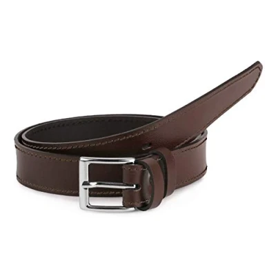 Image of Kids Leather Belt K1D5 (Brown 2, 70 cm (Total length 89 cm))