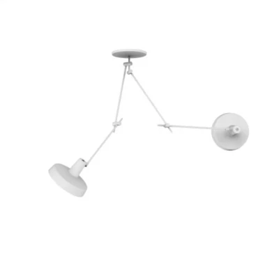 Image of GRUPA Arigato ceiling light 2 bulb 70cm white