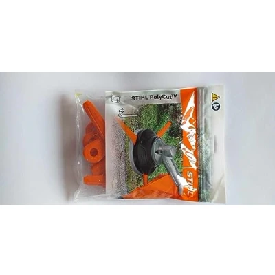 Image of Stihl Plastic Knife Sound for Polycut 7 3,27 3,47 3 12 Piece Orange