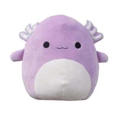 Image of Squishmallows 7.5&quot;&quot; Monica The Axolotl, Medium, Purple