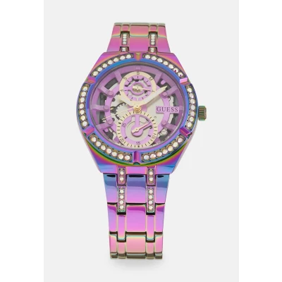 Image of Guess Allara Watch multicoloured, Women&#039;s, Size: One Size, Multi coloured