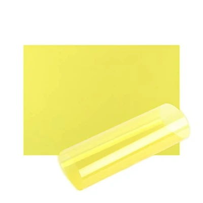 Image of Acetate Sheets A4 OHP Sheet Colour Clear Film Plastic Light Filter Gel Reading Aid Thick 100 Micron (A4 Size Yellow 10 Sheets)