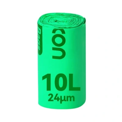 Image of Compostable Food Waste bags, VOXON Biodegradable Kitchen Caddy Liners EN13432 Certified (10L Thickened 30, 10L)