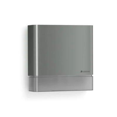 Image of STEiNEL Motion Sensor IS 180 Digi Anthracite, Detection Angle, max. 8 m Reach, smart Bluetooth Mesh Connection via App