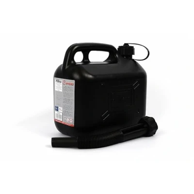 Image of Hilka 84809025 5 litre Fuel Can Black