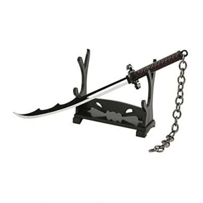 Image of Hanaiette 1pc Thousand Year Blood War Weapon Model Keychain with Display Stand for Anime fans