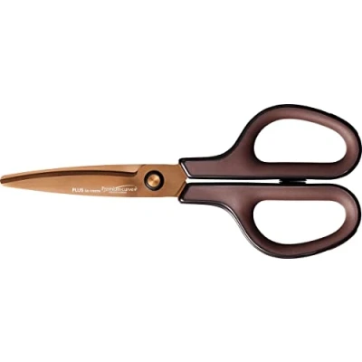 Image of PLUS Japan, Fitcut Curve Premium Titanium Coated in Brown, 17,5 cm Lenght