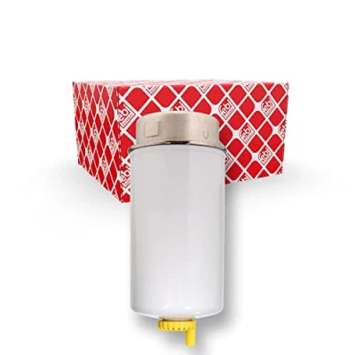 Image of 1709059, 1712933, 1712934, 2C119176BB, 4032667 Fuel Filter FEBI BILSTEIN 101648 In Line Filter, with water separator FORD: Transit Mk6 Van