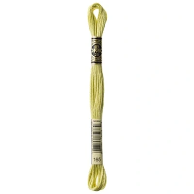 Image of DMC 6 Strand Embroidery Cotton Floss, Very Light Moss Green