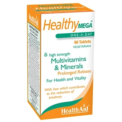 Image of HealthAid Healthy Mega Prolong Release 90 Vegetarian Tablets