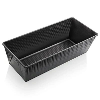Image of Grizzly Bread Baking Tin, 5Lb Rectangular Loaf Tin 14 Inch (35x15 cm), Non Stick Carbon Steel and Cake Mould