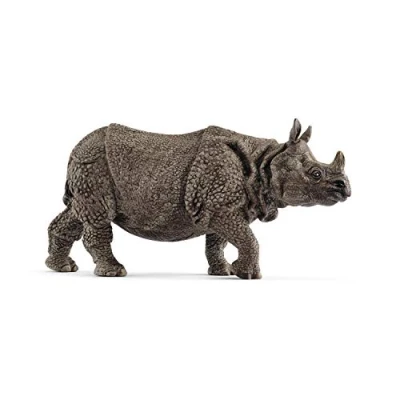 Image of SCHLEICH 14816 Indian rhinoceros Wild Life Toy Figurine for children aged 3 8 Years