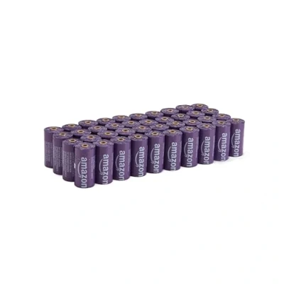 Image of Amazon Basics Dog Poop/Waste Bags without Dispenser, Lavender, 600 (40 Packs of 15 Bags)