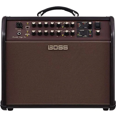 Image of BOSS Acs Pro Acoustic Singer Amplifier, Professional with Premium Sound And Features, Black