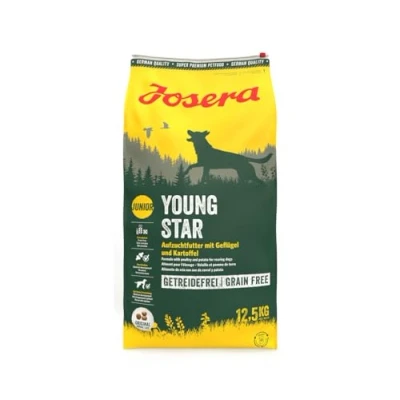 Image of Josera Youngstar grain free complete dry food for medium to large breed puppies 12.5kg