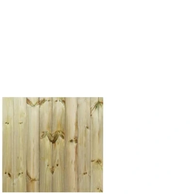 Image of Bespoke Custom Made to Measure UPTO HEIGHT: 3ft (90cm High) Tongue &amp; Groove Semi Braced Flat Top Pathway Garden Pedestrian Gate [Width Between 75CM 90CM Hinge Pack Option Removed