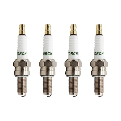 Image of TORCH 4PCS B8RC Spark Plug Repalce for CR8E Plug, U24ESR N RG59 4302 4PK OEM