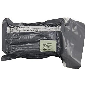 Image of Emergency Care Bandage ECB Trauma Dressing with Pressure Bar 4&quot;