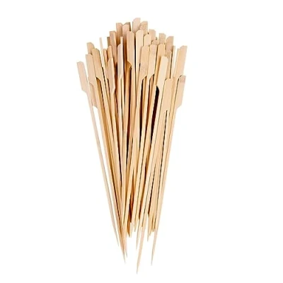 Image of 25cm Bamboo BBQ Skewers Pack of 50 By Redwood