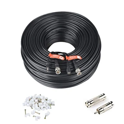 Image of BNC Video Cable CCTV DVR 90M DC Power for Surveillance Camera System