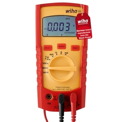 Image of Wiha Digital Multimeter 600 V Ac, Cat IV