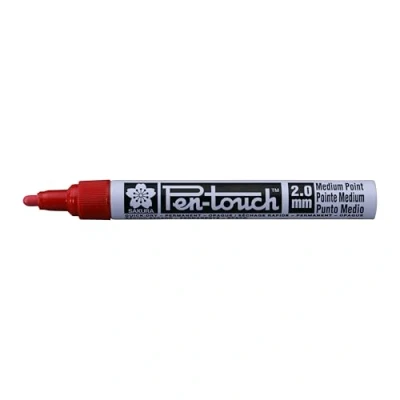 Image of PEN TOUCH MEDIUM RED#