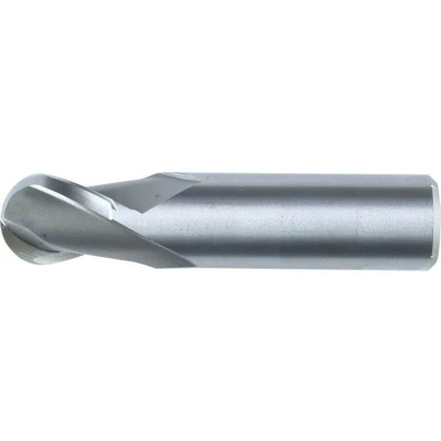 Image of Sherwood 4.00MM Carbide Plain Shank 2 Flute Ball Nosed Slot Drills