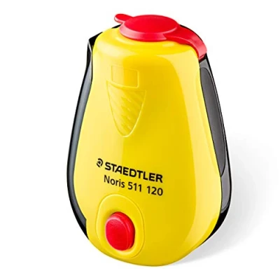 Image of Staedtler 511 120 Noris Right &amp; Left Handed Pencil Tub Sharpener (Pack of 1)