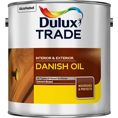 Image of Dulux Trade Danish Oil Clear 2.5L