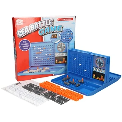 Image of A to Z Sea Battle Game, Blue (8078)