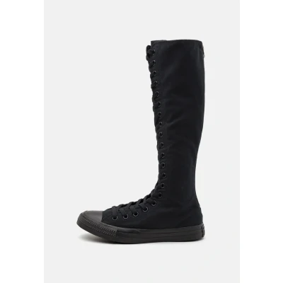Image of Converse Chuck Taylor ALL STAR XXHI Laceup boots, Women&#039;s, Size: 8.5, Black Textile