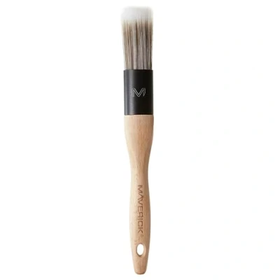 Image of Maverick 101 Series X Paint Brush 1&quot; Professional Straight Cut Oval Memex Head with FSC Wood 1 inch