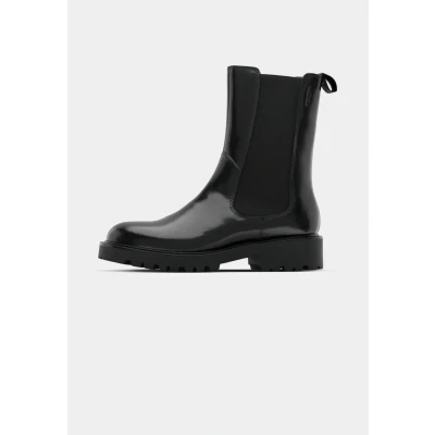 Image of Vagabond Women&#039;s Kenova Leather Chunky Chelsea Boots Black UK 4
