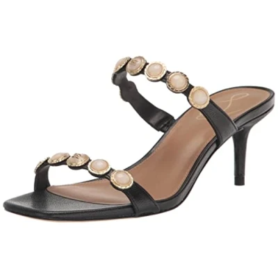 Image of Sam Edelman Women&#039;s Palma Sandals, Black, 3 UK