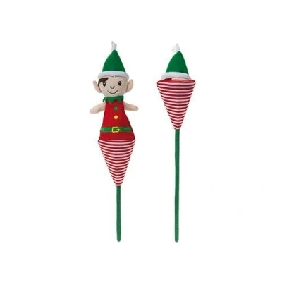 Image of 45cm Pop Up Elf On Stick Toys Stocking Fillers Elves Behaving Badly