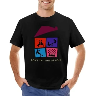Image of Billy Bragg Don&#039;t Try This at Home t Shirt Sweat Mens Shirts Casual Stylish Black L