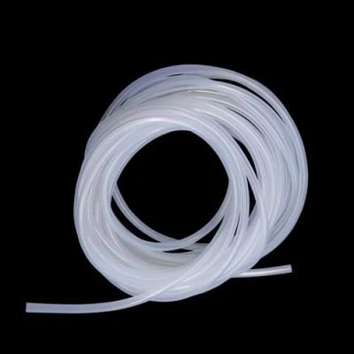 Image of iMeistek Silicone Tube 5mm ID x 8mm OD 6 Meters, Flexible Food Grade Hose Tubing Water Air Pipe Transparent