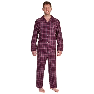 Image of Undercover Haigman Brushed Cotton Pyjamas 7493(C) Red Check 2XL
