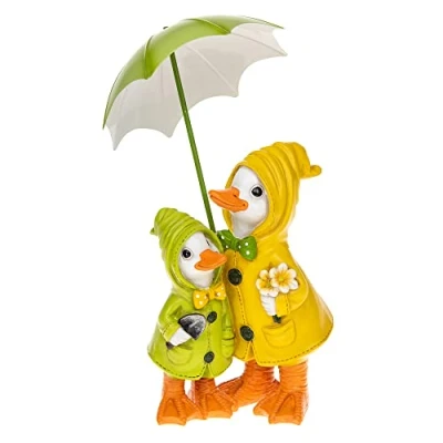 Image of Puddle Duck Mum &amp; Baby Brolly Ornament