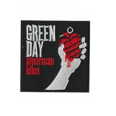 Image of Green Day American Idiot Patch Badge Embroidered Iron on Applique Accessory