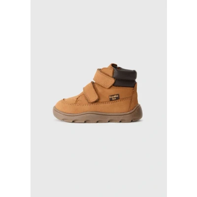 Image of Froddo ZERU TEX Barefoot Unisex Classic ankle boots for kids, Size: 11K, Cognac shoes