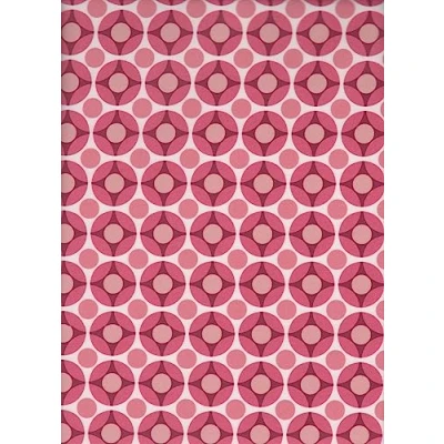 Image of Pram Hood Apron &amp; Bed Unit Lining Material 1 Metre for Silver Cross Balmoral Kensington Dolls Models (Vintage Pink)