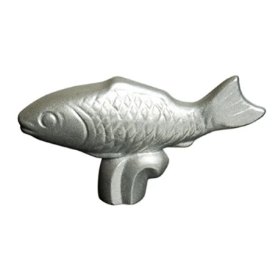 Image of Staub 40509 348 9 Fish Knob, Stainless Steel