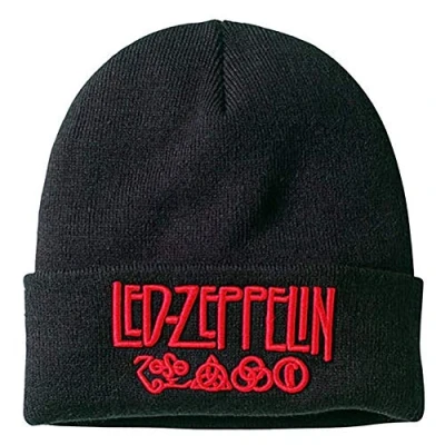 Image of Amplified Led Zeppelin Logo Cuff Beanie