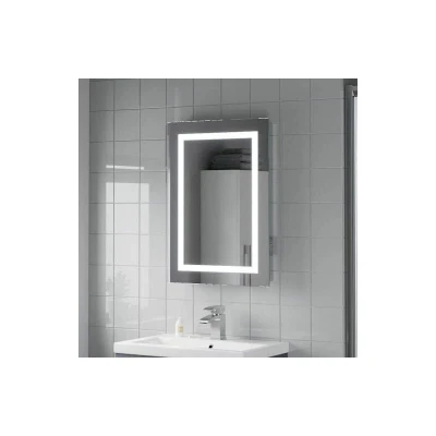 Image of Artis Niteo LED Bathroom Mirror with Demister Pad and Shaver Socket 500 x 700mm Mains Power