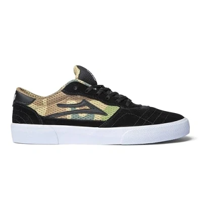 Image of Lakai Men&#039;s Cambridge Skate Shoes Performance Skateboarding Shoes, Black/Camo Suede, 11 UK